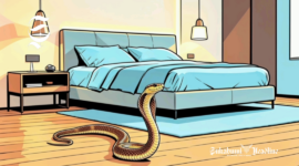 Ilustrasi ular kobra masuk ke dalam rumah - sukabumiheadline.com