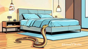 Ilustrasi ular kobra masuk ke dalam rumah - sukabumiheadline.com