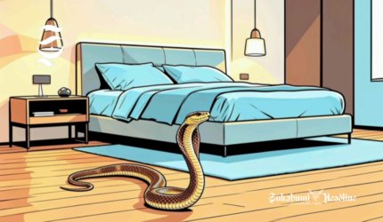 Ilustrasi ular kobra masuk ke dalam rumah - sukabumiheadline.com