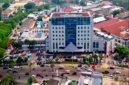 Jalan Dokter Muhammad Ali di kawasan RS dr. Moh. Hoesin Palembang - Ist