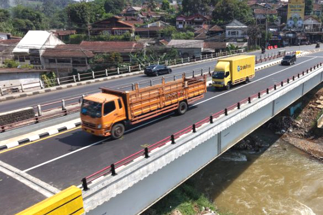 Jembatan Cipamuruyan di ruas nasional Bogor–Sukabumi - Dok/BBPJN DKI Jakarta Jabar