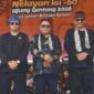 Ketua DPRD Kabupaten Sukabumi Budi Azhar Mutawali dan Bupati Sukabumi Asep Japar (dua tengah) - Ist
