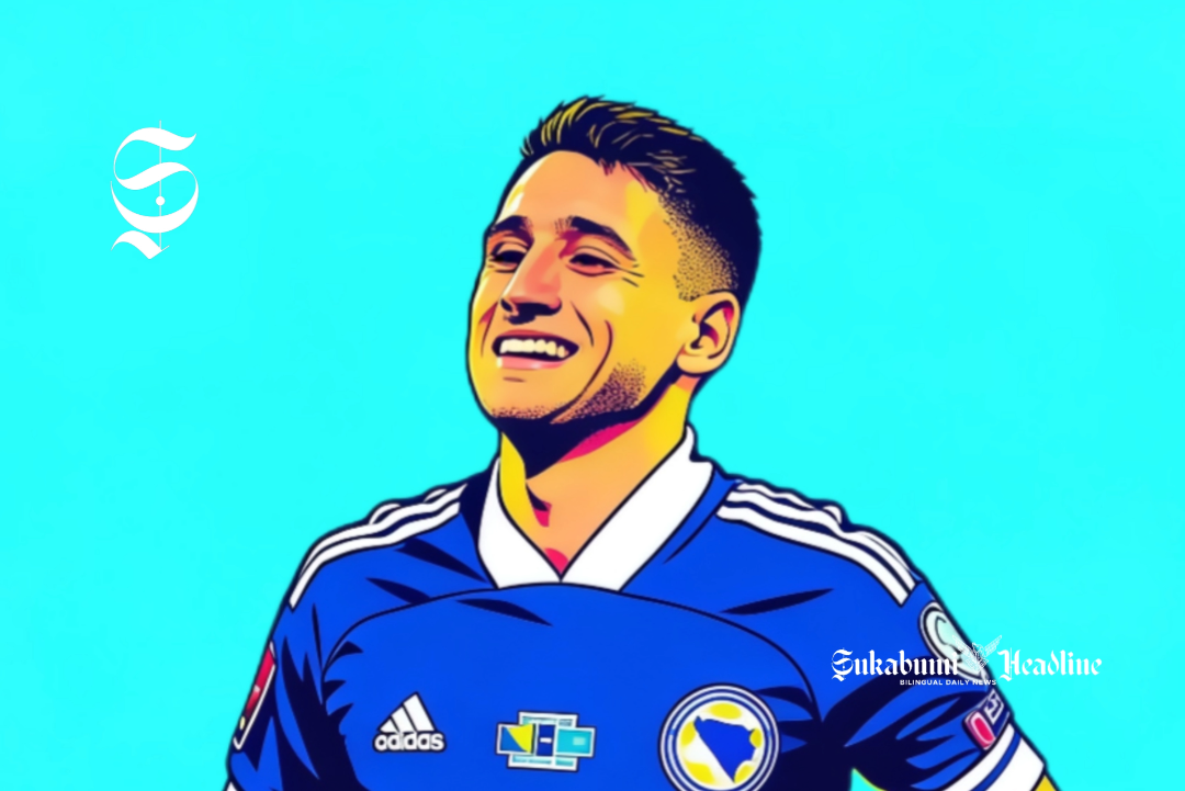 Luka Menalo, pesepakbola asal Bosnia Herzegovina - Ilustrasi sukabumiheadline.com