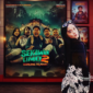 Nazla Fauziah di depan poster Sekawan Limo 2 - sukabumiheadline.com