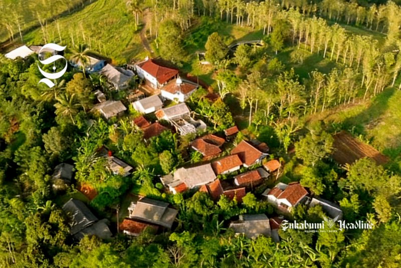 Perkampungan penduduk di pelosok Kabupaten Sukabumi - sukabumiheadline.com