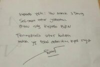 Pesan Sony Sonjaya ke Nanik S. Deyang - @sonysonjayabd