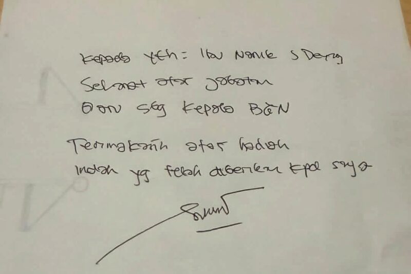 Pesan Sony Sonjaya ke Nanik S. Deyang - @sonysonjayabd