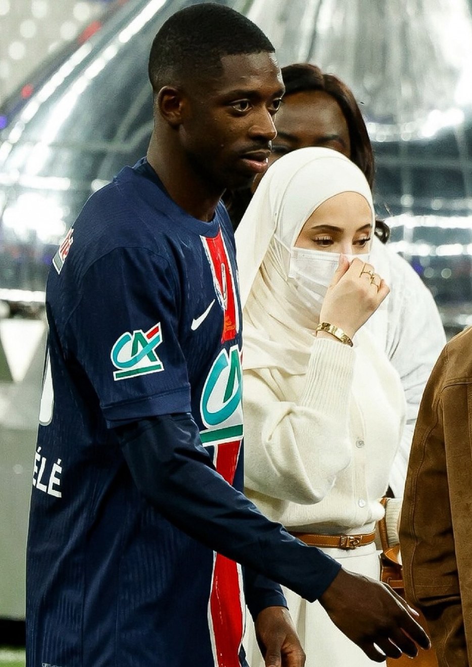 Profil dan profesi Rima Edbouche, istri Ousmane Dembélé tampil syari saat PSG raih juara 1 Rima Edbouche istri Ousmane Dembele