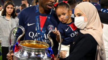 Profil dan profesi Rima Edbouche, istri Ousmane Dembélé tampil syari saat PSG raih juara