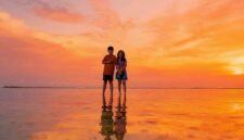 Sunset di Pantai Ujung Genteng, Sukabumi - Ist