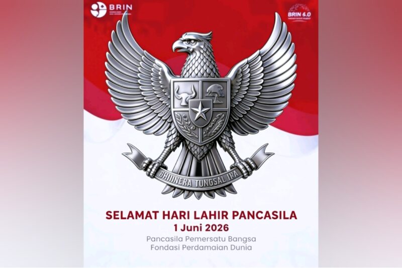Ucapan Hari Pancasila dari BRIN - Ist