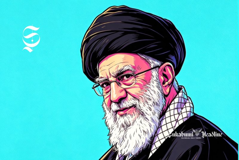 Ayatollah Ali Khamenei - Ilustrasi sukabumiheadline.com