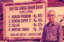 Harga BBM per Agustus 1985 - Ist