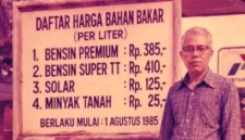 Harga BBM per Agustus 1985 - Ist