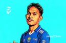 Ikhwan Tanamal, pemain Persib Bandung - Ilustrasi sukabumiheadline.com