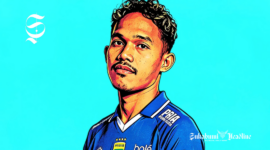 Ikhwan Tanamal, pemain Persib Bandung - Ilustrasi sukabumiheadline.com