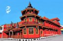 Ilustrasi Vihara Widhi Sakti Kota Sukabumi - sukabumiheadline.com