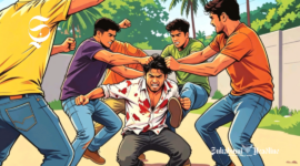 Ilustrasi aksi pengeroyokan oleh massa - sukabumiheadline.com