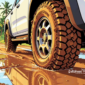 Ilustrasi ban mobil pickup anti selip - sukabumiheadline.com