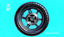 Ilustrasi ban motor skuter matik - sukabumiheadline.com