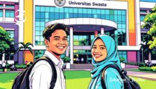 Ilustrasi kampus swasta di Indonesia - sukabumiheadline.com