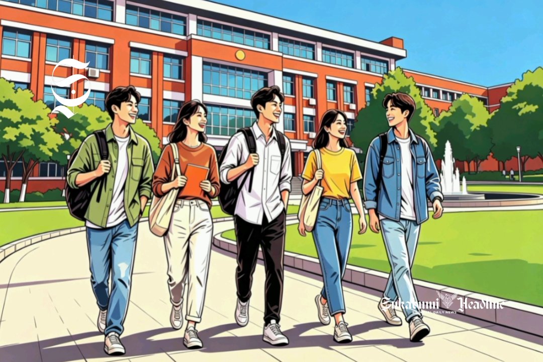 Ilustrasi mahasiswa di kampus - sukabumiheadline.com