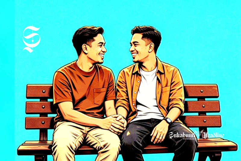 Ilustrasi pasangan sejenis - sukabumiheadline.com