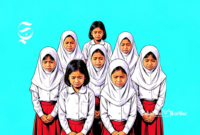 Ilustrasi pelajar SD sedang bersedih - sukabumiheadline.com