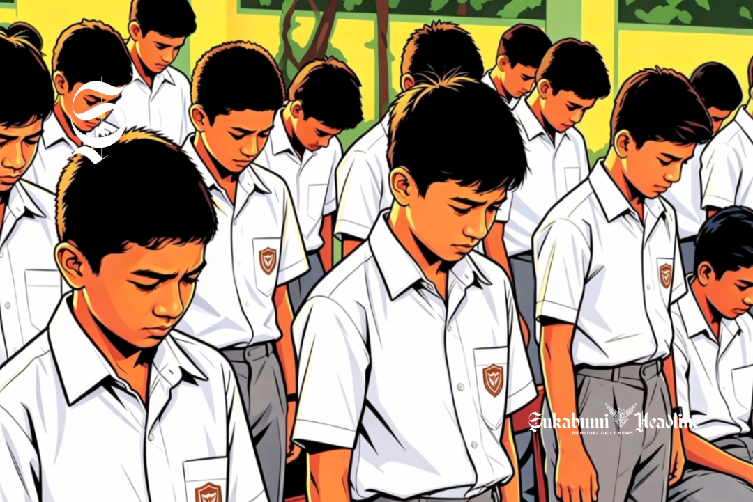 Menghitung angka drop out pelajar di Kabupaten Sukabumi 2026: SD juara 3, SMP dan SMA? 2 Ilustrasi pelajar SMA sedang bersedih - sukabumiheadline.com