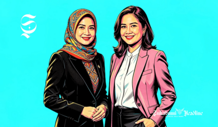 Ilustrasi perempuan pejabat negara - sukabumiheadline.com