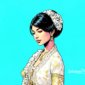 Ilustrasi permaisuri kerajaan Sunda - sukabumiheadline.com