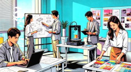 Ilustrasi suasana kerj di kantor - sukabumiheadline.com