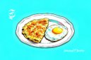 Ilustrasi telur dadar dan telur ceplok - sukabumiheadline.com