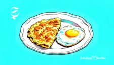 Ilustrasi telur dadar dan telur ceplok - sukabumiheadline.com