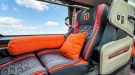 Interior bus first class Rosalia Indah - Rosalia Indah