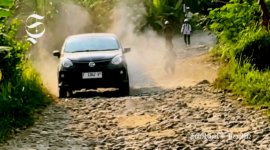 Jalan rusak di Cibitung, Kabupaten Sukabumi - Riki Ramdani