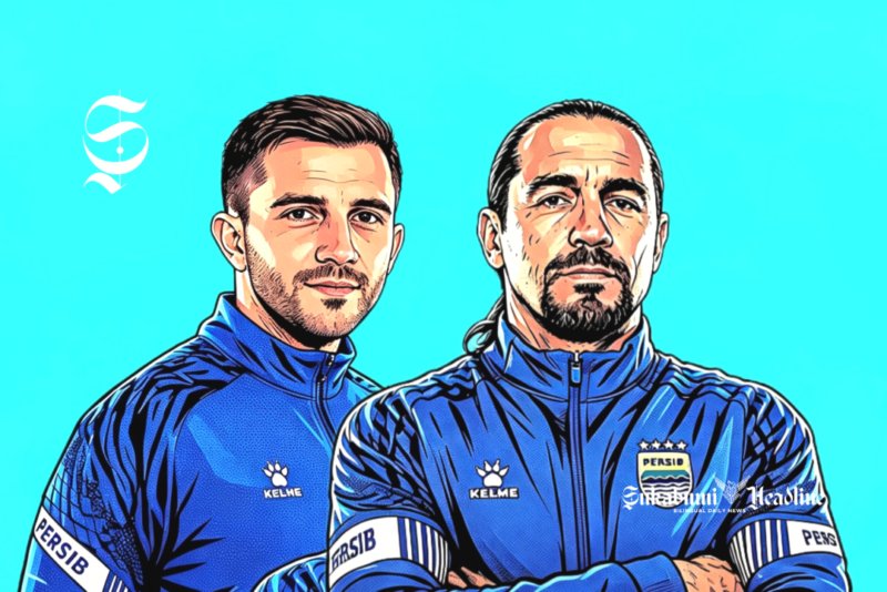 Karlo Reinholz (kiri) dan Zlatko Runje - Ilustrasi sukabumiheadline.com