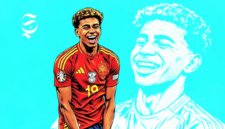 Lamine Yamal, pemain Barcelona dan Timnas Spanyol - Ilustrasi sukabumiheadline.com