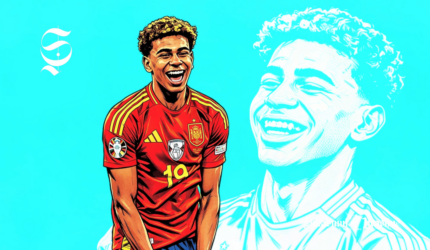 Lamine Yamal, pemain Barcelona dan Timnas Spanyol - Ilustrasi sukabumiheadline.com