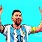 Lionel Messi bintang Timnas Argentina - Ilustrasi sukabumiheadline.com