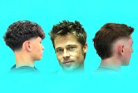 Model rambut pria messy fringe style, warrior cut dan Burst Fade - Ist