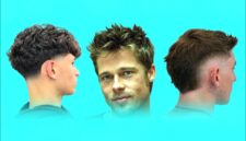 Model rambut pria messy fringe style, warrior cut dan Burst Fade - Ist