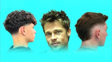 Model rambut pria messy fringe style, warrior cut dan Burst Fade - Ist