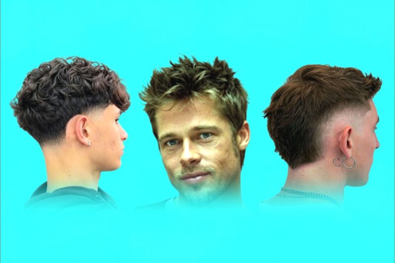 Model rambut pria messy fringe style, warrior cut dan Burst Fade - Ist