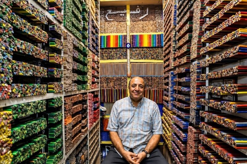 Mohammad Rafi, pemilik toko pensil di Iran - Ist