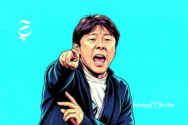 Pelatih Persija Jakarta Shin Tae Yong - Ilustrasi sukabumihedline.com