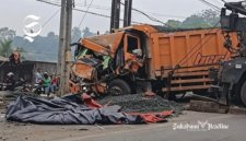 Tabrakan beruntun di Cibadak Sukabumi, Rp50 juta melayang - Ist
