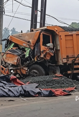 Tabrakan beruntun di Cibadak Sukabumi, lebih dari Rp50 juta melayang