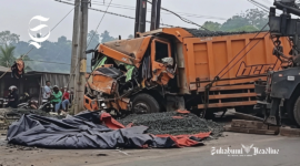 Tabrakan beruntun di Cibadak Sukabumi, Rp50 juta melayang - Ist