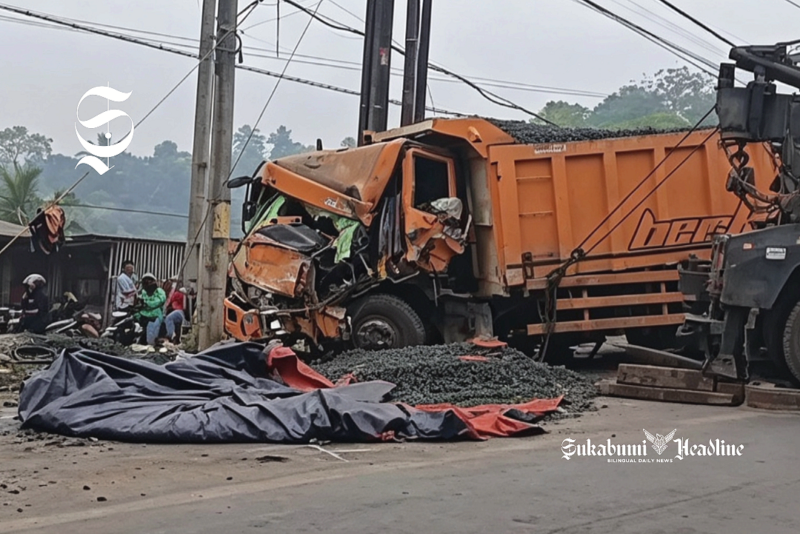 Tabrakan beruntun di Cibadak Sukabumi, Rp50 juta melayang - Ist